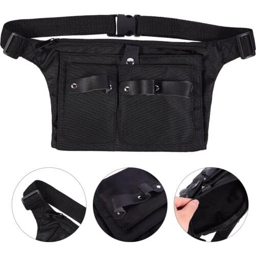 Hairdressing Pouch Belt Scissors Holder Barber Hair Cutting Tools Holder Bag