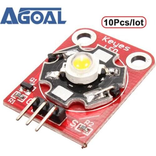 10Pcs/lot 3W LED Module High Power Module For DIY Free Shipping