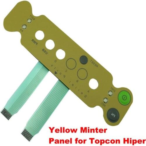 Topcon Hiper Minter, Front Panel with Membrane Circuit with two flat cable,replacement