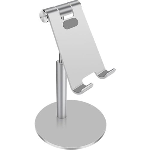 Universal Tablet Mobile Desk Mount Phone Aluminum Alloy Adjustable Holder Stand Support Desktop Mobile Phone Tablet Stand Holder