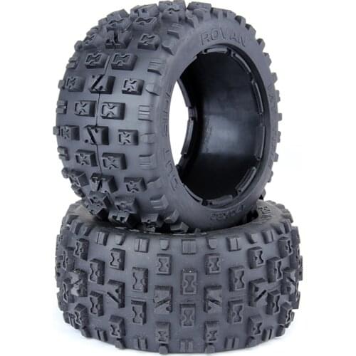 1/5 scale rc baja Spare parts Rovan parts new upgraded Rear knobby tyres skin set 95027