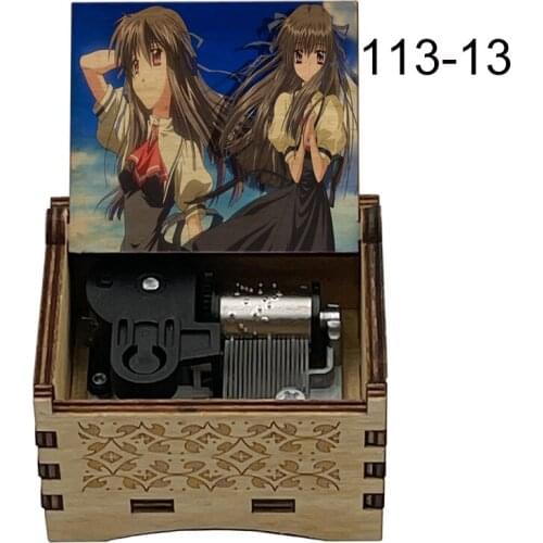 Wind up music box tori no uta Music mechanical for anime game fans friends Christmas party new year gift kids toy student gift