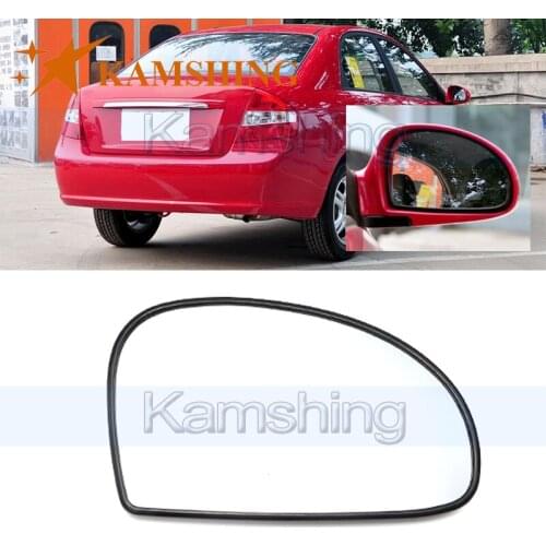 Kamshing For KIA Cerato 2005-2012 Outside Rear View Mirror Glass Mirror Lens Rearview Mirror Glass Side Mirror Lens