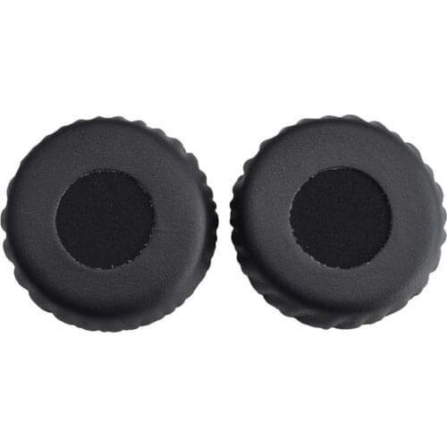 Elastic 1 Pair Excellent Headset Earpads Replacement Round Shape Earphone Sleeves Easy-installation