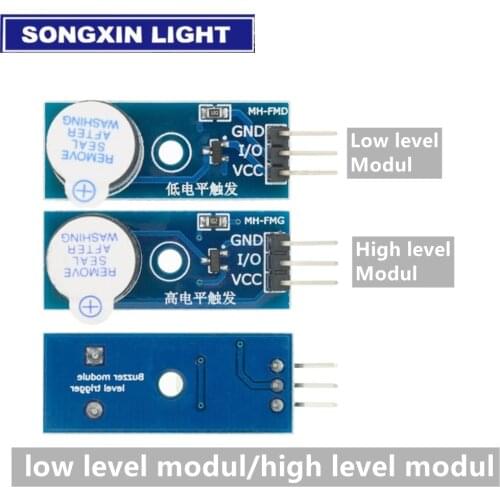 10PCS Active Buzzer Module New DIY Kit Active buzzer low/high level modules
