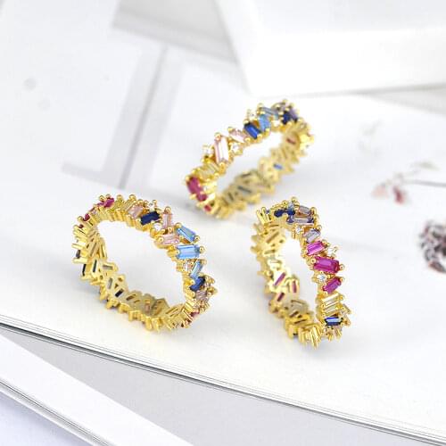 925 Silver Color Crystal Ring Exquisite Korean Style Jewelry Fashionable And Elegant Birthday Gift For Women Wedding Banquet