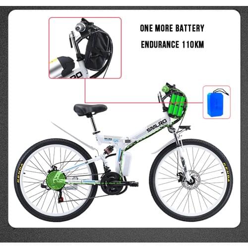 Electric Bike Battery 48V 20AH Bicycle Removable High Power Lithium Battery for SMLRO MX300 Ebike