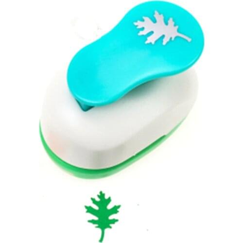 Free Shipping M size Oak leaves shape save power paper/eva foam craft punch Scrapbook Handmade punchers DIY hole punches puncher