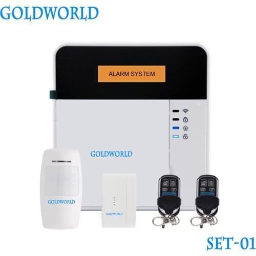 CE App Wireless Home Security System IOS Android APP Smart GSM Alarm System