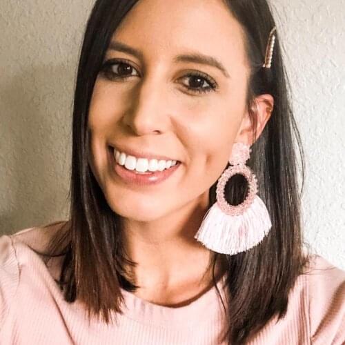 MANILAI Bohemia Tassel Earrings For Women Statement Round Crystal Beaded Dangle Big Fringed Earrings Wedding Party Jewelry 2020