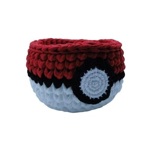 Minxshops Pokemon Combed Basket decorative baskets cestos decorativos декоративные корзины