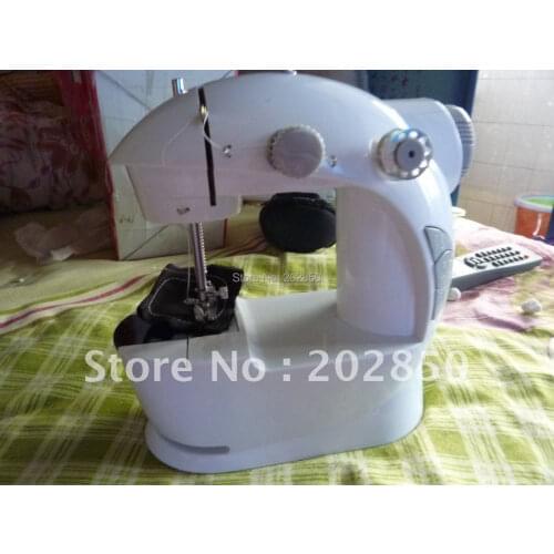 Mini Home Sewing Machine+Model 201 +1 Year Quality Warranty+Whole Life Technical Support With Sewing Light &CE,ROHS Certifcate
