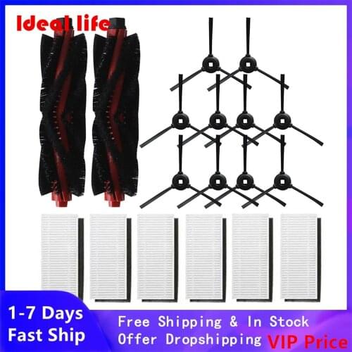 Filters Main Roller Brush Side Brushes For Lefant M301 M201 M501-A M501-B M520 M520M T700 M571 T800 M200 Robotic Vacuum Cleaner