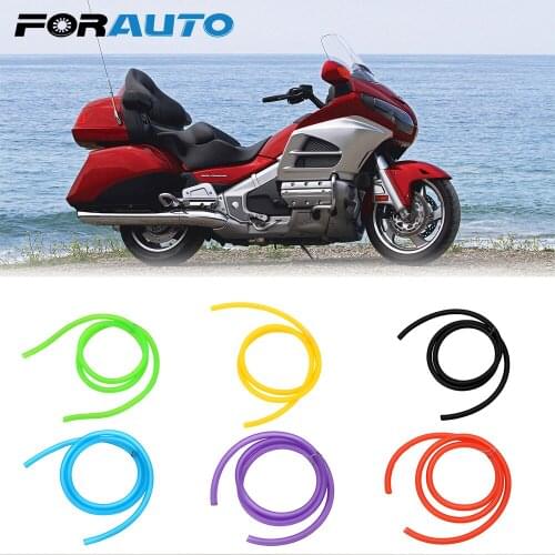 FORAUTO Flexible 1M Petrol Fuel Line Motorcycle Hose For Moto Dirt Bike Moto Gas Oil Pipe Tube Universal For Honda For Suzuki
