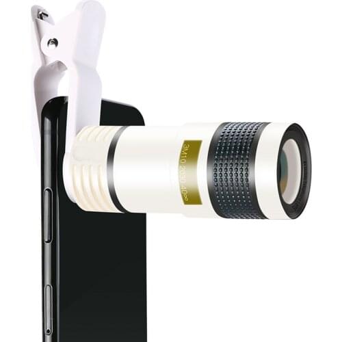 Iniw Mobile Phone Telephoto Lens 8x Times Lens Long Telephoto Concert Ultra-clear External Universal Camera Mobile Phone Lens