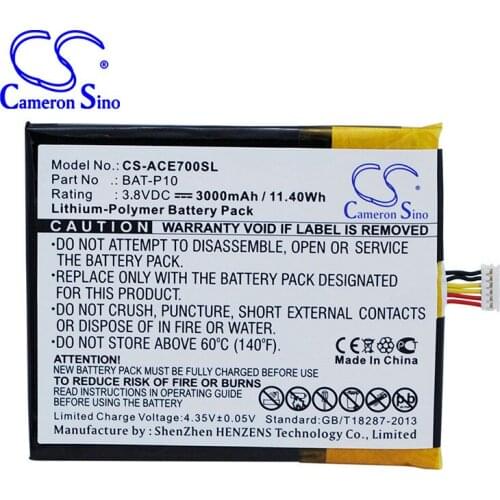 CameronSino for ACER E39 Liquid E700 Liquid E700 Triple BAT-P10 battery