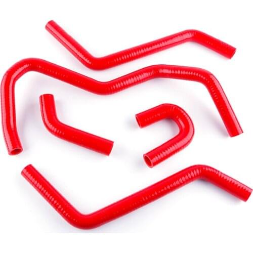 ATV Silicone Rubber Radiator Pipe Tube Hose Kit For Yamaha YXR450/660 Rhino 04-08