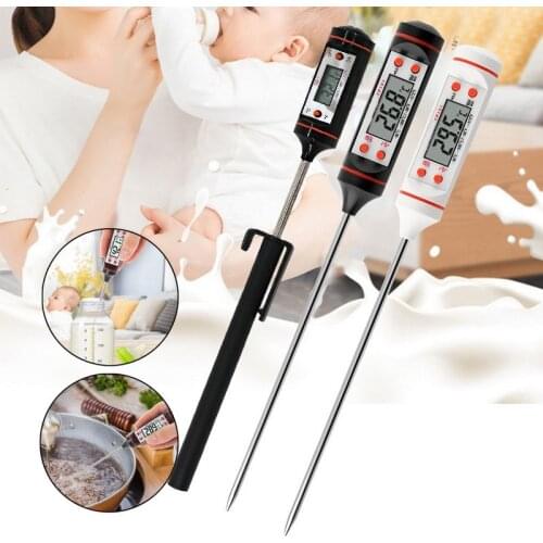 Kitchen oil thermometer Needle Food Thermometer Instant Read Meat Temperature Meter Tester with Probe for Grilling BBQ Kitchen
