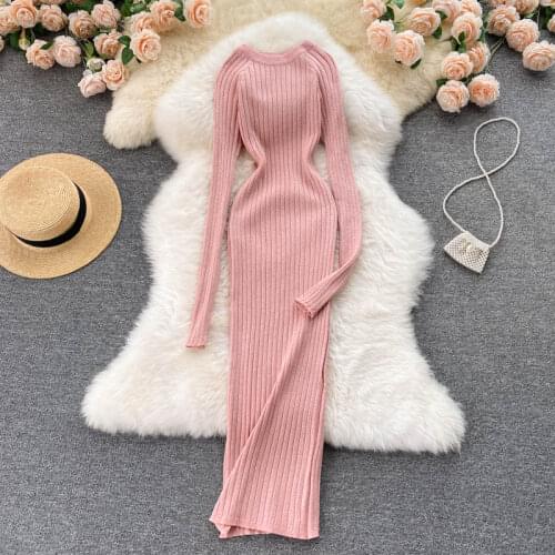Litmage Fashionable Knitted Dresses