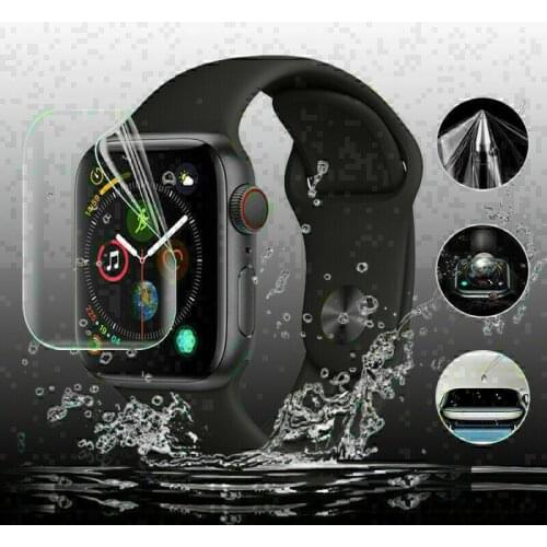 New anti-scratch Full Protective Film for Apple Watch Series 4 40/44MM Screen Protector soft TPU film not Tempered Glass Protect
