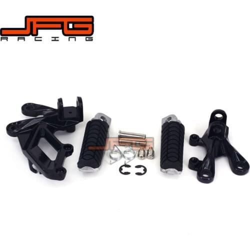 Footrests Front Foot Pegs Pedals Rest Footpegs For KAWASAKI ZZR1400 ZX14R 2006-2014 06 07 08 09 10 11 12 13 14 Motorcycle