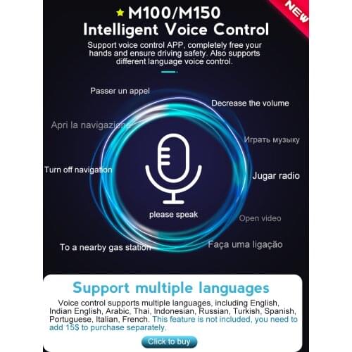 MLOVELIN voice control software,Must be sold together with car multimedia
