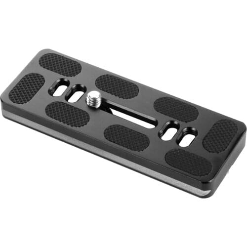 PU-100 Quick Release Plate QR Plate Mount 100x38mm for Benro B3 J2 J3 SLR Camera Tripod Telephoto Board Photo Video Accessory