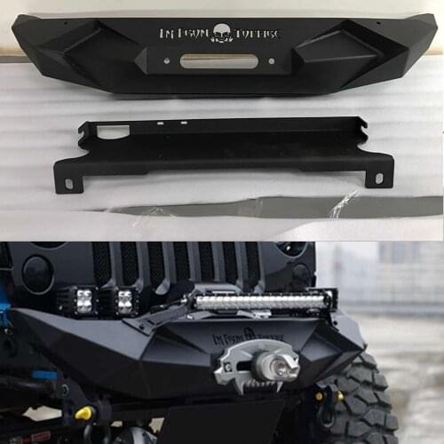 Steel angry front bumper for Jeep wrangler JK 2007-2017 J254