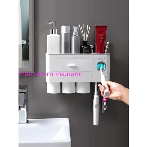 Toilet Rack Wall-Mounted Toilet Toilet Supplies Washstand Bathroom Storage Box Artifact
