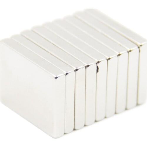 20pcs F40x25x5mm Super Powerful Strong Rare Earth Block NdFeB Magnet Neodymium N35 Magnets F40*25*5mm Free Shipping