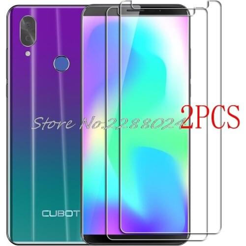2PCS FOR Cubot X19 Tempered Glass Protective on Cubot X19 S X19S CubotX19 5.93" Screen Protector Glass Film Cover