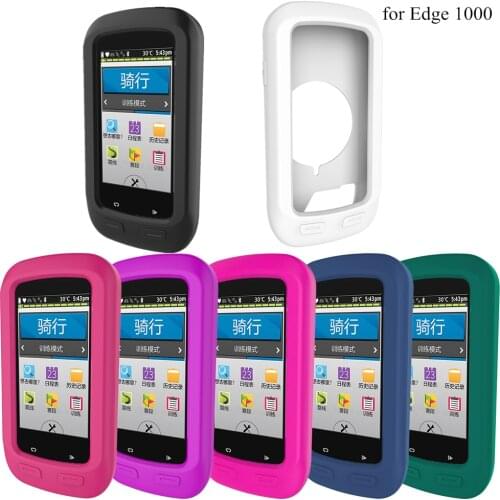 Bickle Protective Case For Garmin Edge 1000 Cover Cycling Slip-proof Case Soft Rubber Protector Shell Cover For Garmin Edge1000