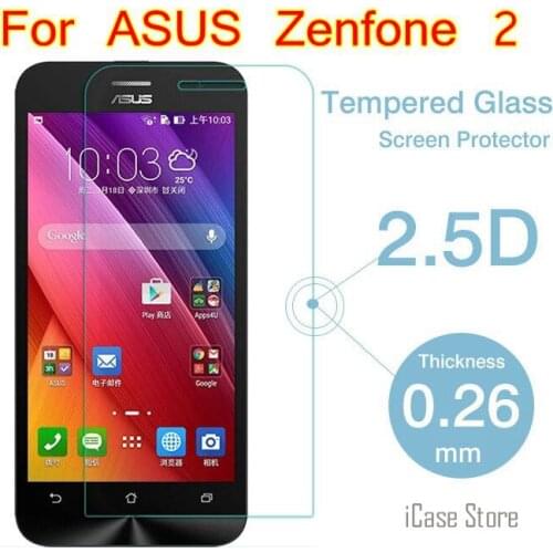 ZE500CL 9H Tempered Glass for ASUS Zenfone 2 Z00D Protector Protective Film ZE500CL ZE500 500CL Protector Protective Film Case