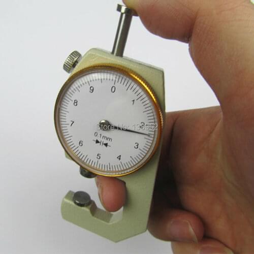 0-10mm Dial Thickness Gauge thickness meter pocket thickness tester Thickness Gauge Scale Meter