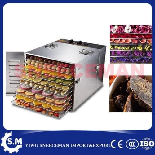 10layerHousehold dried fruit machine Fruits and vegetables dehydration dry meat food machine Snacks in the dryer