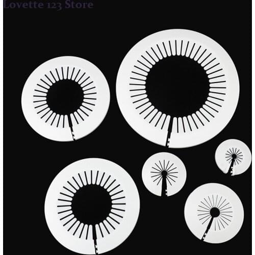 2 Pcs/lot NEW Wall Hole Duct Cover Shower Faucet Angle Valve Pipe Plug Decoration Cover Pipe Fittings Accessories