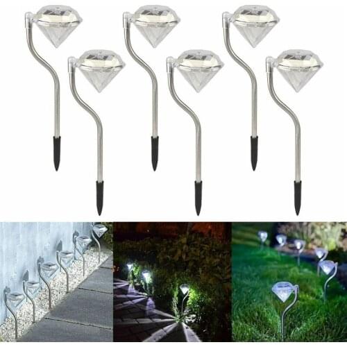 6/4/2pcs Fairy Solar Led Light Outdoor Waterproof Solar Lights for Garden Decoration Lawn Backyard Lights Patio Decor Lantern