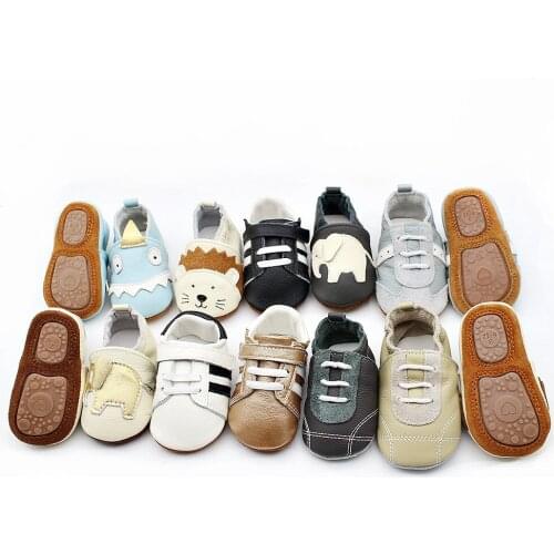 Baby Leather Casual Crib Shoes For First Steps For Toddlers Girl Boys Newborn Infant Educational Walkers kids Children Sneakers