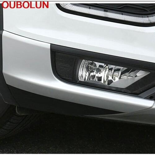 For Volkswagen T-Roc TROC 2017 2018 2019 ABS Matte Front Bumper Corner Protector Cover Trim Car Exterior Accessories