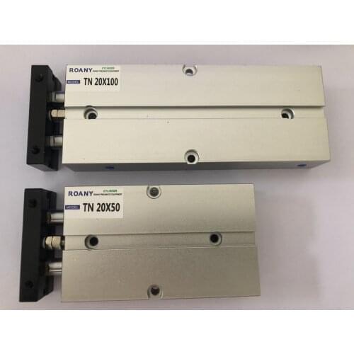 TN20*100 / 20mm Bore 100mm Stroke Compact Double Acting Pneumatic Air Cylinder
