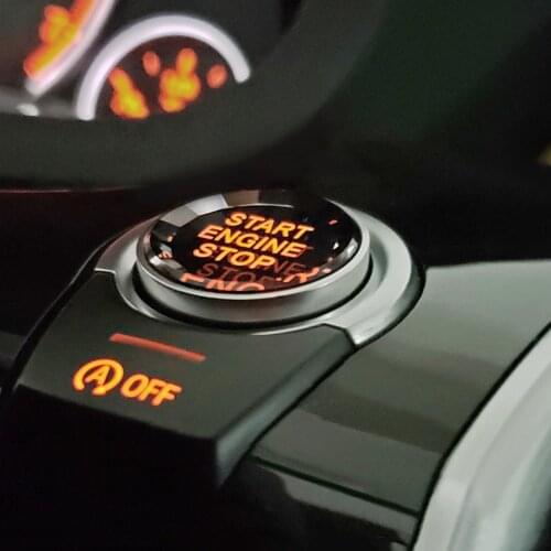 Crystal Style Car Start Stop Engine Switch Button Cover Trim For BMW E60 E90 E92 E70 F25 F26 F20 F22 F30 F10 F32 E/F/G Chassis