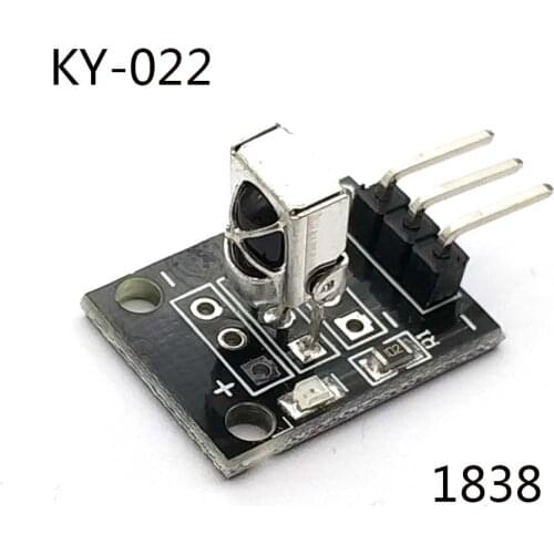 KY-022 3pin TL1838 VS1838B 1838 Universal IR Infrared Sensor Receiver Module for Uno Diy Starter Kit