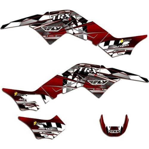 TRX250R Sticker Graphic Decal Kit DECO 3M High Gloss
