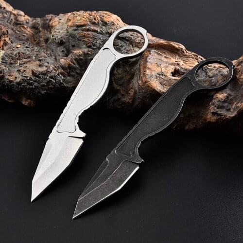 New Neck Straight knife Knives Survival Camping Hunting Knives Carving Multi-functional Knife