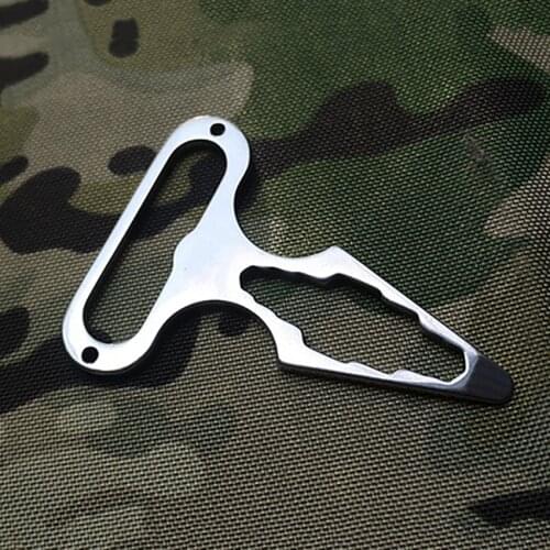 Teenagers Children Safety Survival Self Defense Stinger Drill Tool, Women Portable Stainless Steel Bottle Opener/Stinger Drill