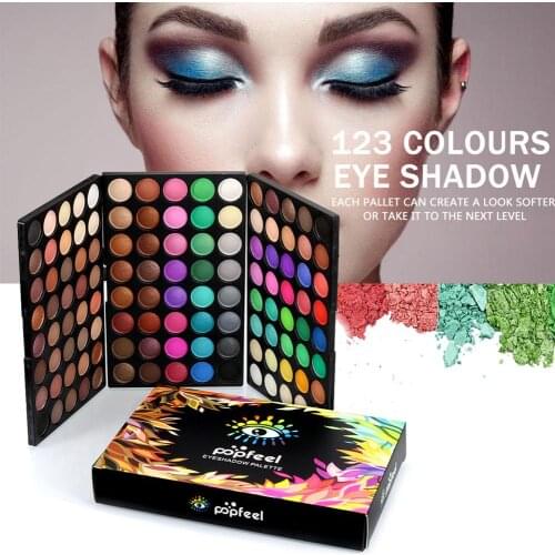 Professional Eyeshadow Palette 120 Color Makeup Palettes Set Shimmer Makeup Matte Eye Shadow Palette Glitter Palette