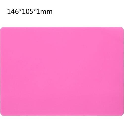 DIY Silicone Mat Resin Pad Craft Tool High Temperature Resistance Sticky Plate E56C