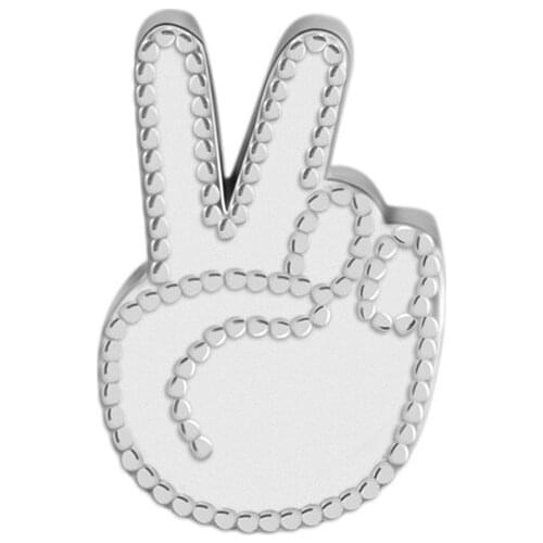 Symbol of Peace Vintage Beads for Charms Bracelets 925 Sterling Silver Jewelry Women Charm Beads for Jewelry Making Fashion DIY