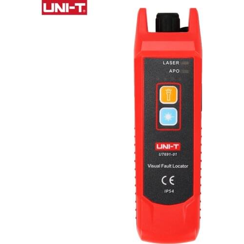 UNI-T UT691 Visual Fault Locator 15km Optical Fibe Test Pen Light Pen Light Pen Red Light Source Tester