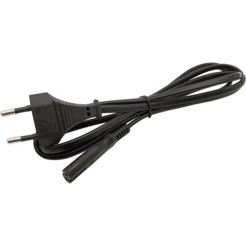 1Pcs Length 1.5m EU Plug Universal Laptop Charger 2 Pin Plug Power Cord Cable Adapter for European Notebook AC Power Cord